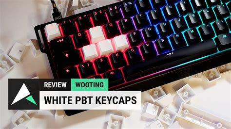 Wooting White PBT Keycaps (Double Shot) - YouTube