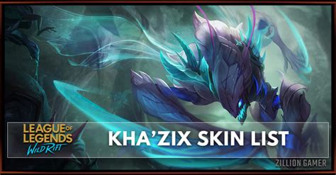 Kha'Zix Skins | League of Legends Wild Rift - zilliongamer