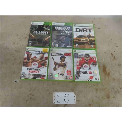 6 XBOX 360 Games