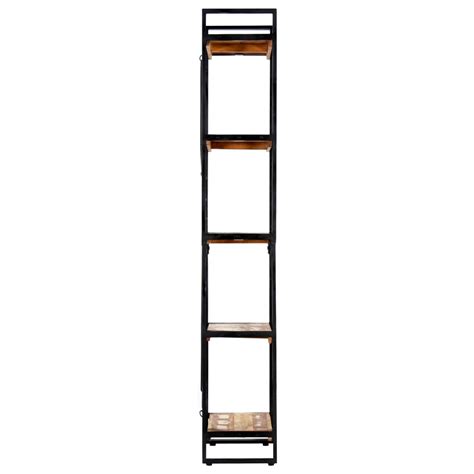 vidaXL 5-Tier Bookcase 60x30x180 cm Solid Reclaimed Wood - Wood Factory Furniture