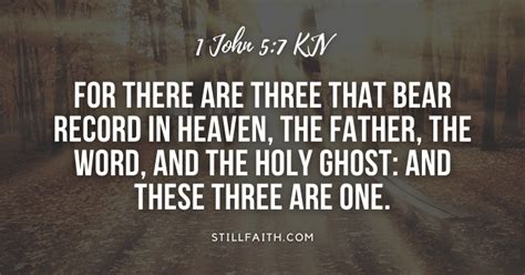 125 Bible Verses about the Trinity (KJV) | StillFaith.com