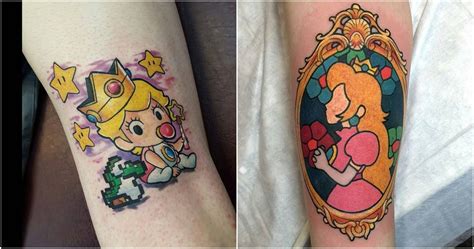 princess peach crown tattoo - colorboardfashiondesignportfolio