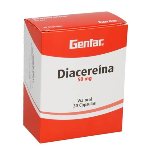 Diacereina 50 mg * 30 capsulas genfar