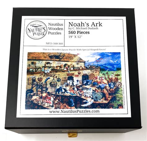 Noah's Ark (Luxury Wooden Puzzle) | Nautilus Puzzles