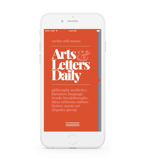 Arts and Letters Daily App :: Behance