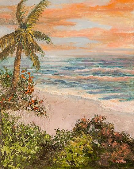 Contemporary Artists of Florida: "View From The Cottage by The Sea ...