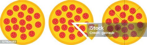 Pecahan Pizza Ilustrasi Stok - Unduh Gambar Sekarang - Pizza - Makanan ...