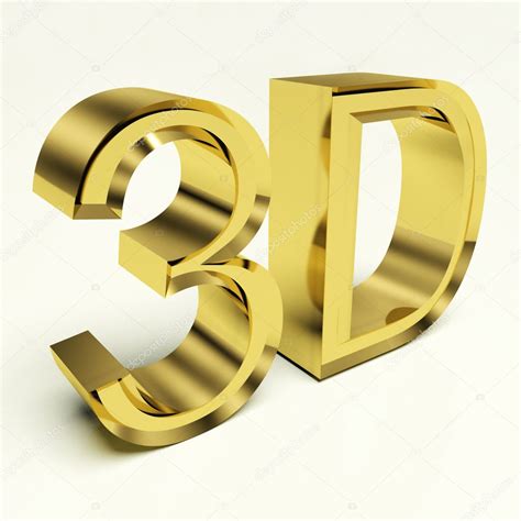 Gold Letters 3d Metallic Characters — Stock Photo © stuartmiles #8051454