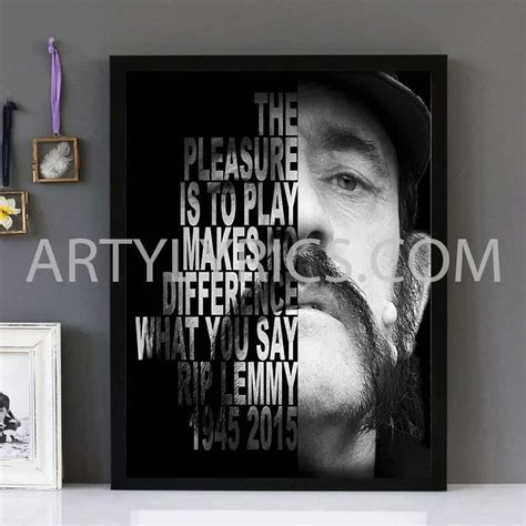 "Ace Of Spades" -Motorhead- Framed Lyrics Wall Art Design