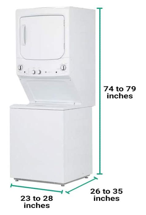 Compact Stacked Washer Dryer Dimensions - Merryheyn