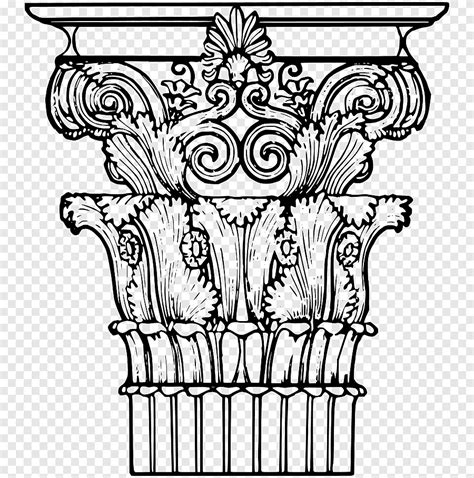 Free download | Corinthian order Column Drawing Classical order Capital ...