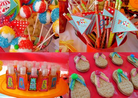 MKR Creations: Beach Party Theme Favors