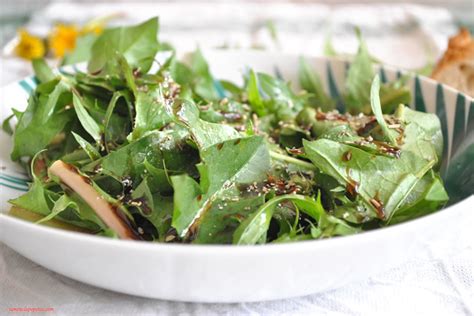 Salade de pissenlit | Ramène la Popotte