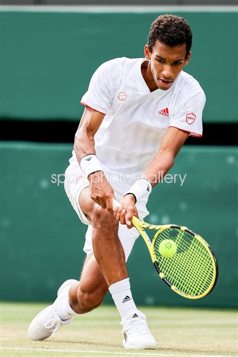 Felix Auger Aliassime Canada Backhand Wimbledon 2021 Images | Tennis ...