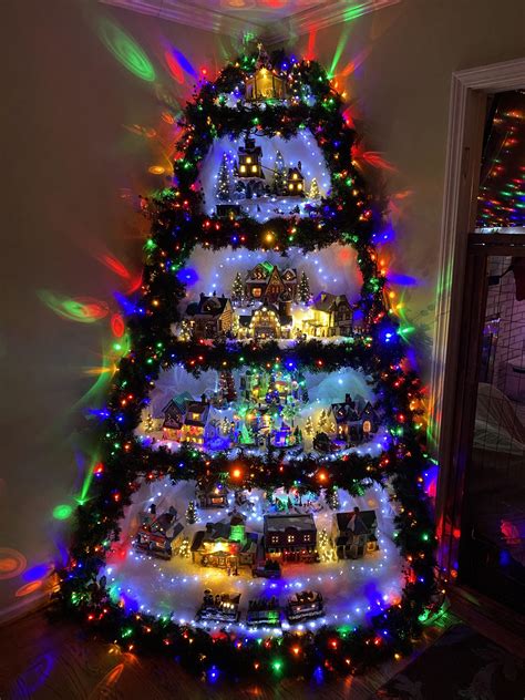 Christmas Village Tree : r/christmas