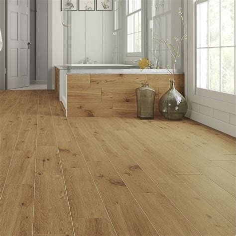 Forestina Wood Effect Dark Beige Floor Tiles - 600 x 150mm | Beige tile ...