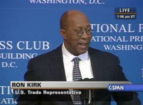 Ron Kirk, U.S. Trade Rep, Calls Chamber Of Commerce 'Part Of The Problem' For Opposing Reform ...