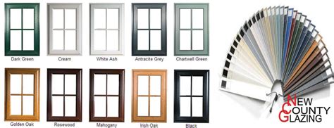 upvc window colours