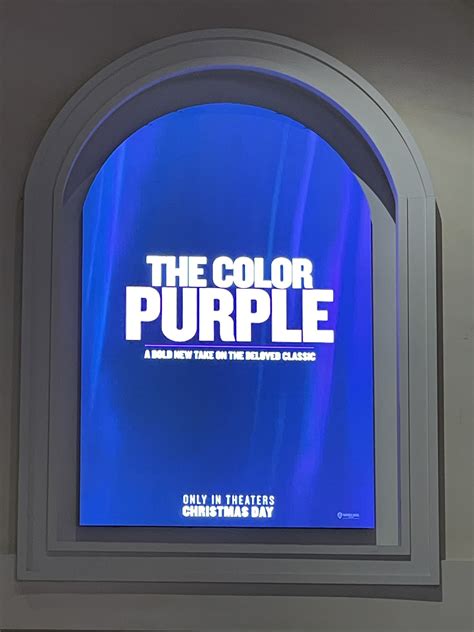 Steven Weintraub on Twitter: "First promo poster for new version of #TheColorPurple. #CinemaCon ...