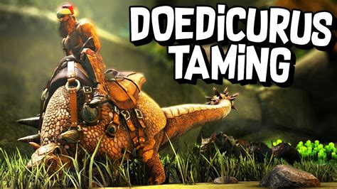 ARK Survival Evolved Ep #9 - DOEDICURUS TAMING (Aberration DLC) - YouTube