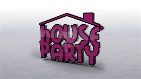 House Party 3D logo by usaqmuri on DeviantArt