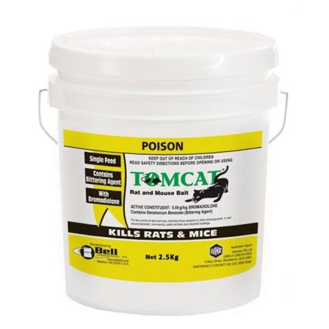 Tomcat Pellets Rat Poison (2.5Kg)