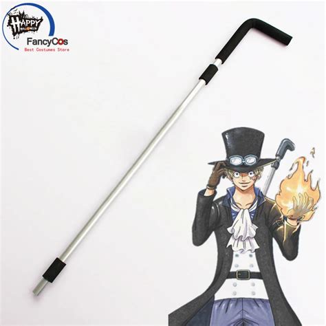 One plece Revolutionary Army Sabo water pipe Weapon Cosplay Action Figure Collectible Model Toy ...