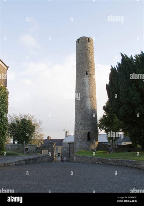 Monastic round tower Kells County Meath Ireland Stock Photo - Alamy