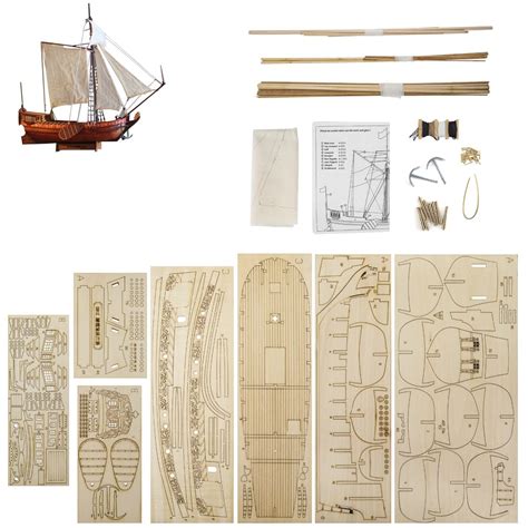 Buy GAWEGM Wooden Model Ships Kits to Build for Adults - 1678 Royal ...