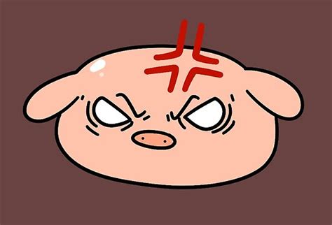 "Angry Pig Face" Posters by SaradaBoru | Redbubble