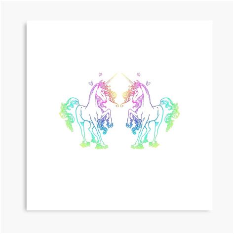 Unicorns Of Rainbows Rainbow Unicorns Mythical Mythical Creatures ...