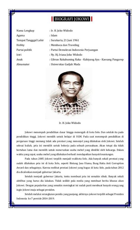 Biografi jokowi