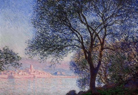 Antibes Seen from the Salis Gardens 02, 1888 Painting by Claude Monet - Fine Art America