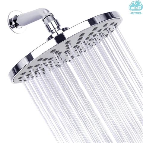 (H2106) High Pressure Shower Head 8 Inch Rain Showerhead G1/2 ...