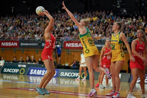 Netball Quad Series - Australian Diamonds v English Roses - The Women's ...