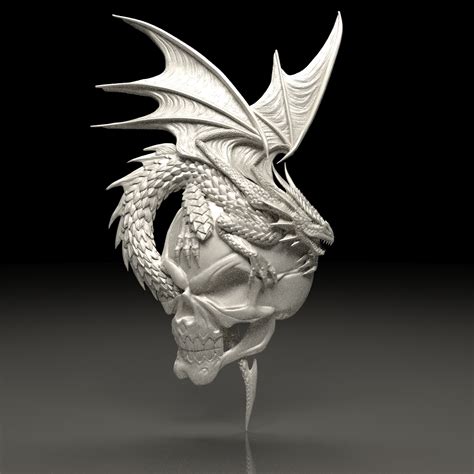 Free 3D file Dragon 3D STL Model for CNC Router 3D Design High quality ...