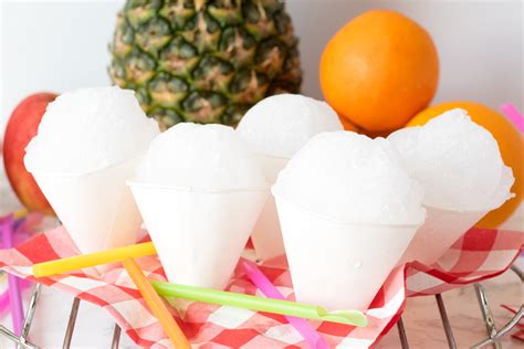 Homemade Snow Cones