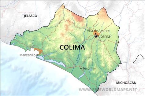 Colima Map