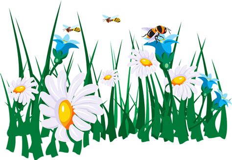 Flowers Bees Garden · Free vector graphic on Pixabay