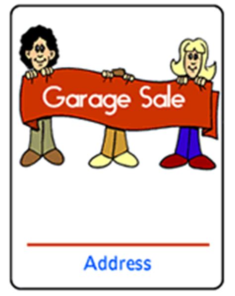 Free Printable Garage Sale Invitations