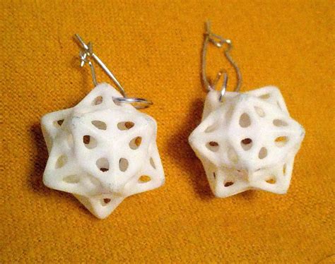 3D Printed Earrings – Custom 3D Stuff