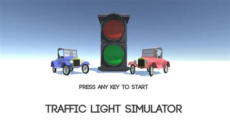 Traffic Light Simulator - a Ludum Dare Game