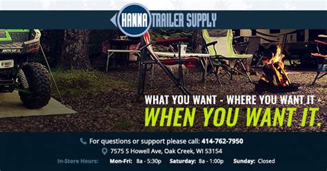 Palomino pop-up camper parts | Hanna Trailer Supply