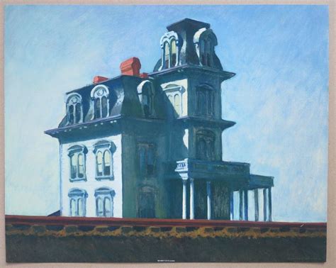 Edward Hopper Poster House by the Railroad Museum Print Offset ...