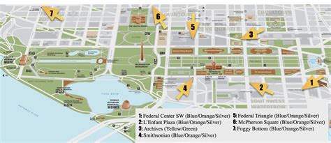 Use this guide to find your way around the National Mall in Washington ...