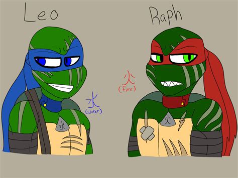 TMNT2012: Leo and Raph by ArtisticMadiDel on DeviantArt