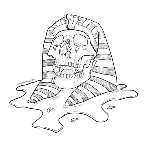 Egyptian Mummy Drawing at GetDrawings | Free download