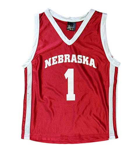 Youth Huskers Basketball Jersey Mesh Top