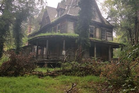 Abandoned House In Forest