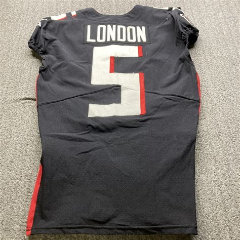 STS - Falcons Drake London Game Worn Jersey (11/06/22) Size 40 | The official auction site of ...